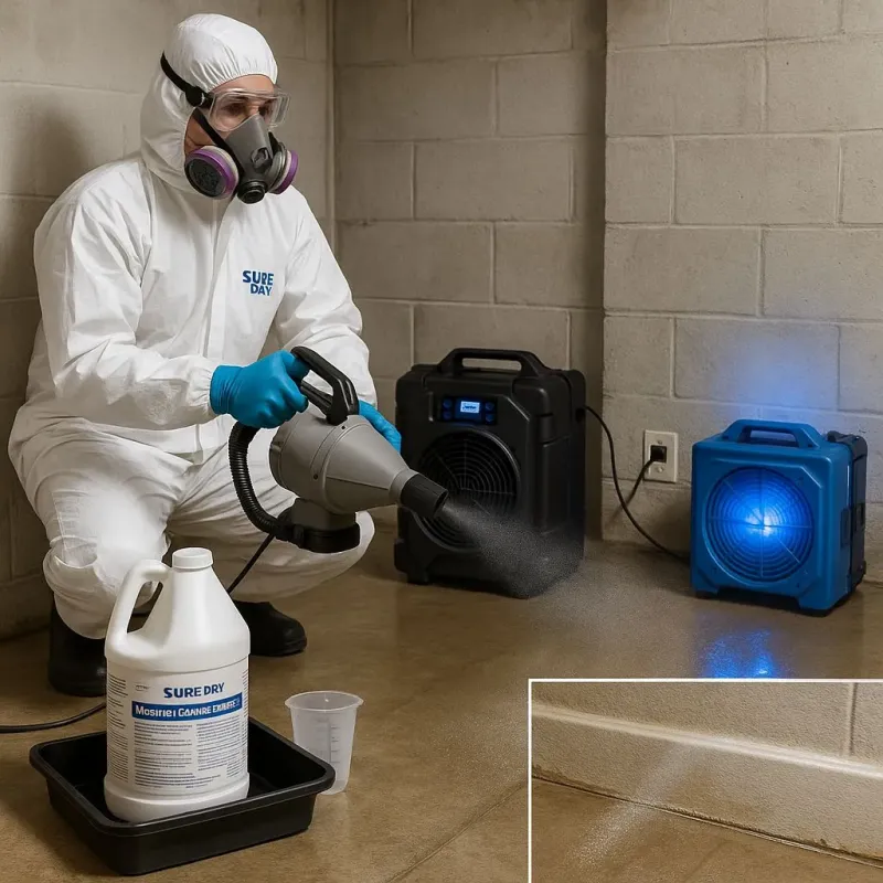 Sanitization and Odor Removal process in Wilson County, NC