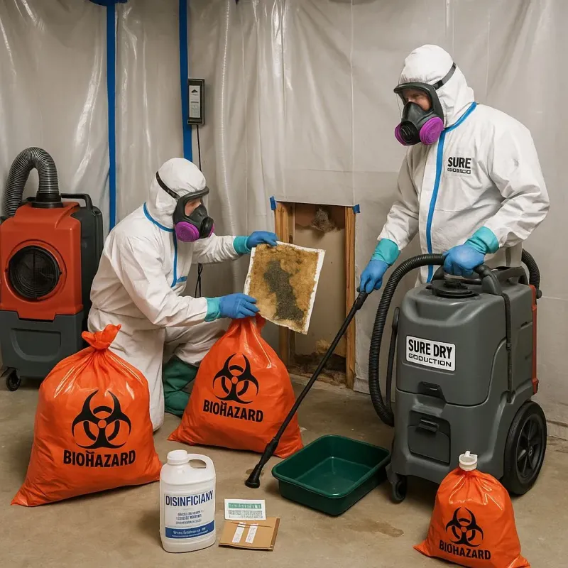 Contaminated Water Handling Protocols process in Wilson County, NC