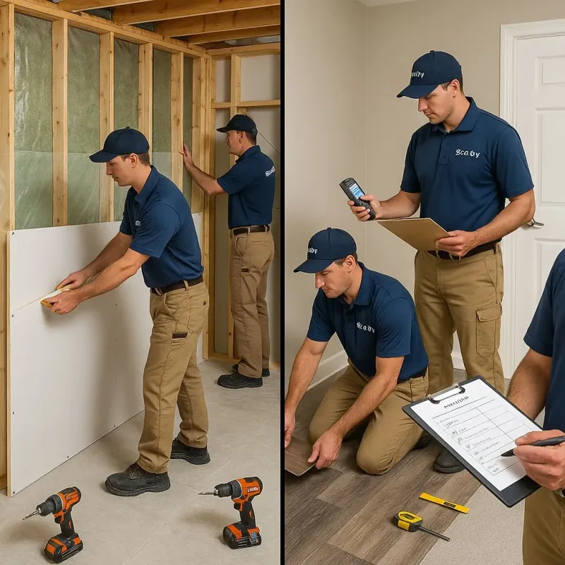 Repairs and Reconstruction process in Wilson County, NC