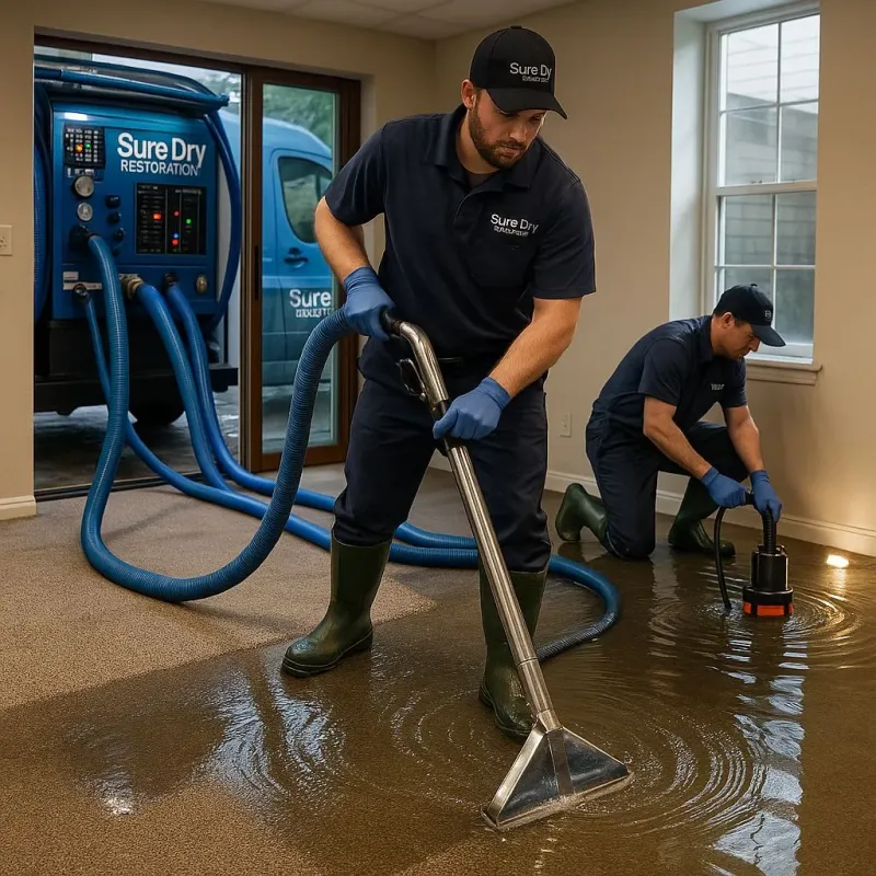 Water Extraction and Removal process in Wilson County, NC
